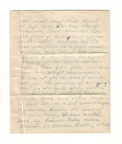 WW2 Era Letter Written by Serviceman in the Philippines. He writes about some deep topics, Societal Issues, Education, and much more.