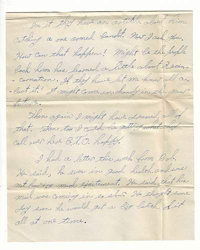 WW2 Era Letter Written by American Soldier While Training in Ireland. He Would be killed 2 Months Later in Normandy.