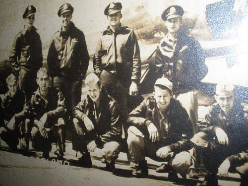 U.S  crew of B-24 BOMBER