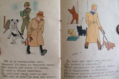 Dutch Cartoon propaganda booklet