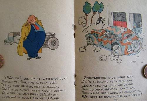 Dutch Cartoon propaganda booklet