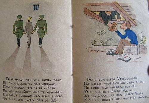 Dutch Cartoon propaganda booklet