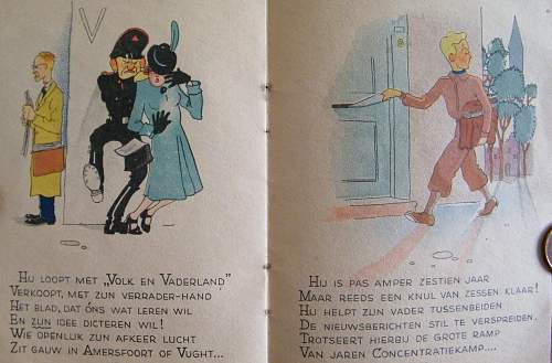 Dutch Cartoon propaganda booklet