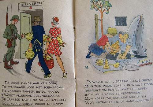 Dutch Cartoon propaganda booklet