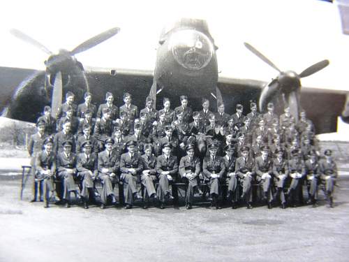 WW2 419 RCAF Moose Squadron (Lancaster Bomber) Flight Log