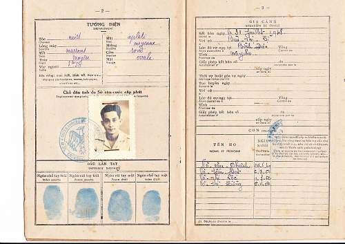 French Indo-China  ID card