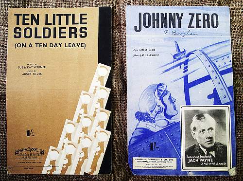 My WW2 British Sheet Music collection.