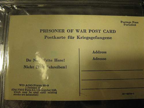 US Guard POW items