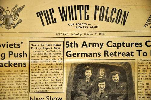 NEWSPAPERS, Theater, Div.,&amp; Regiment.