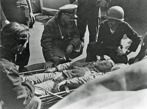 June 6 1944, USS Texas Photos at Omaha Beach