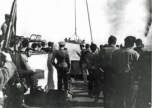 June 6 1944, USS Texas Photos at Omaha Beach