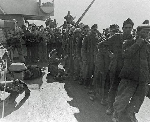 June 6 1944, USS Texas Photos at Omaha Beach