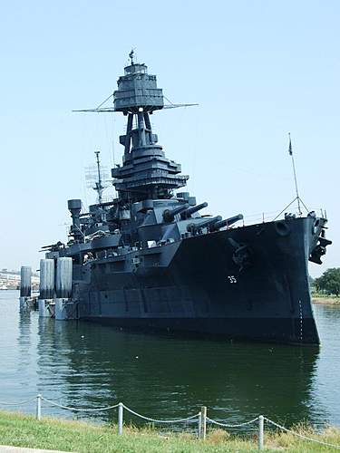 June 6 1944, USS Texas Photos at Omaha Beach