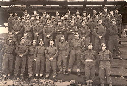 Photos taken at Arromanches, Normandy after D-Day landings