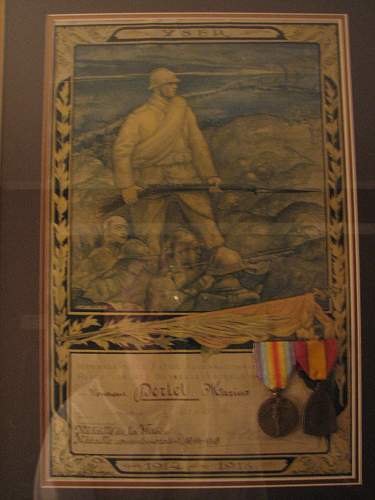 WW1 Belgian Yser and deportee cross certificates