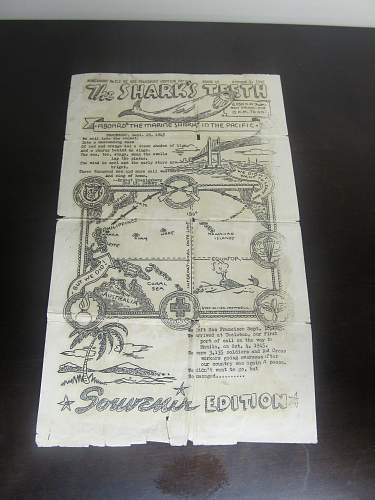 Neat Merchant Marine paper item