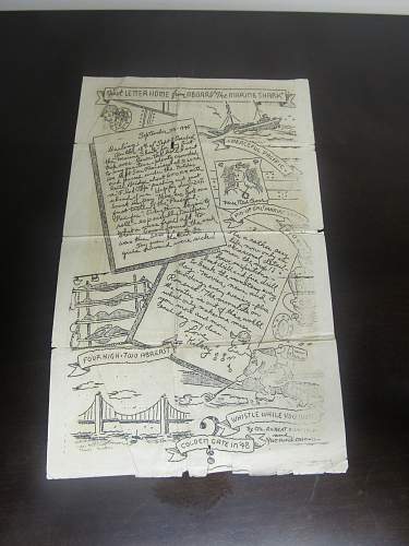 Neat Merchant Marine paper item