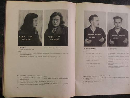 Buchenwald Trial Book...info wanted