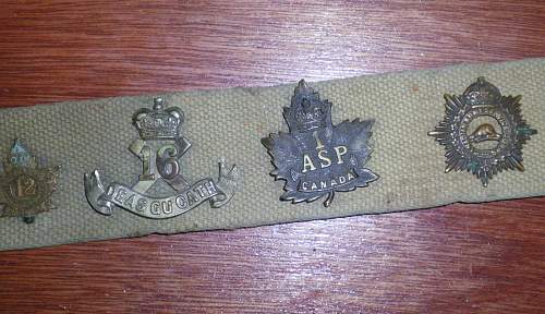 WWI Canadian Hate Belt