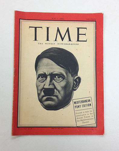 May 7th 1945 Mediterranean Pony Issue Time Magazine