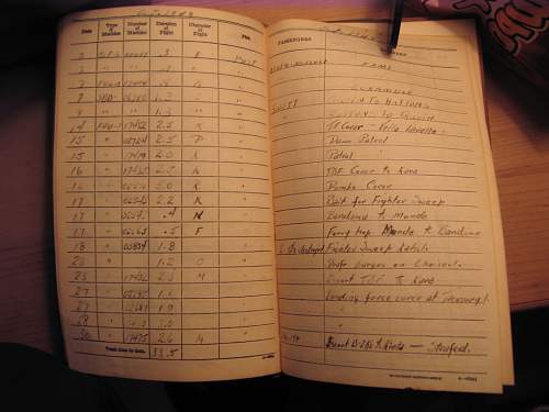 Corsair Ace log book