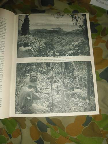 this weeks pick up's 2 australian ww2 era books and a old photo some aussies in uniform.