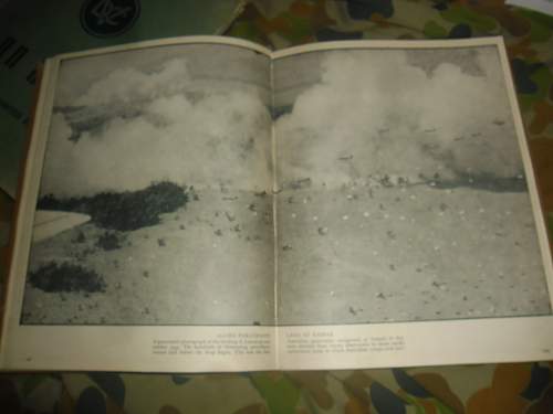 this weeks pick up's 2 australian ww2 era books and a old photo some aussies in uniform.