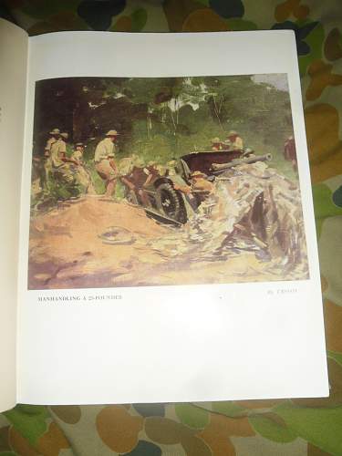 this weeks pick up's 2 australian ww2 era books and a old photo some aussies in uniform.