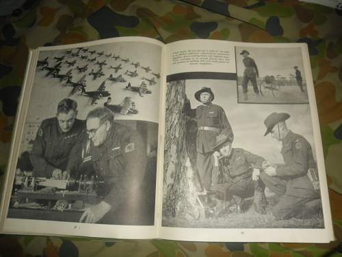 this weeks pick up's 2 australian ww2 era books and a old photo some aussies in uniform.