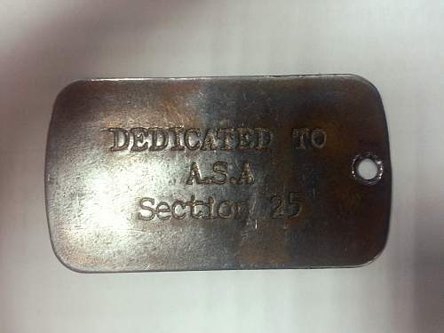 unusual dog tag ?