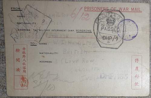 The Allied Prisoner of War P.o.W Thread