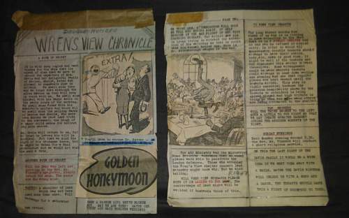 battle of Britain public airraid shelter newsletters