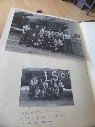 Interesting Fea market find SOE /RAF and free French scrap book
