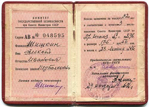 NKVD Identification Book