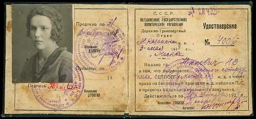 NKVD Identification Book