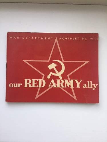 'Our Red Army Ally' booklet