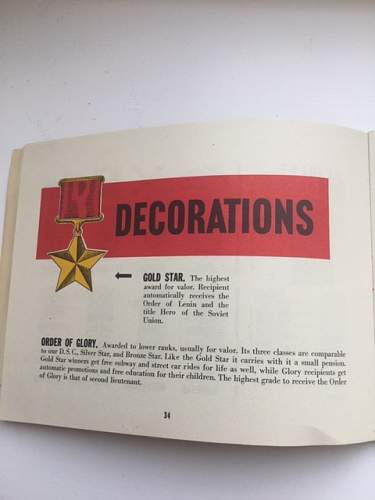 'Our Red Army Ally' booklet