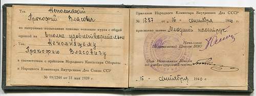 NKVD Identification Book