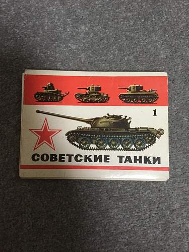 Soviet Tank Postcards