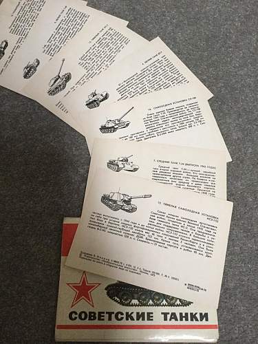 Soviet Tank Postcards