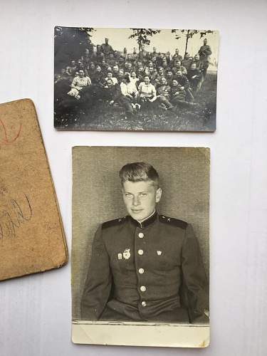 Red Army Soldier ID book 1944