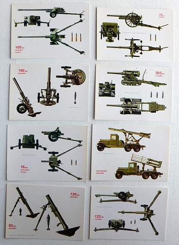 Soviet Tank Postcards