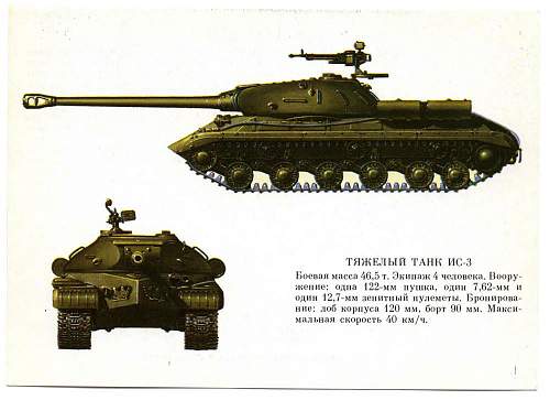 Soviet Tank Postcards