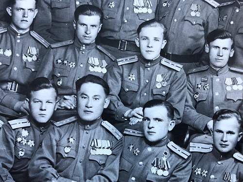 Hero of the Soviet Union photographs