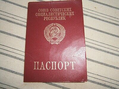 Where to buy genuine USSR passports?