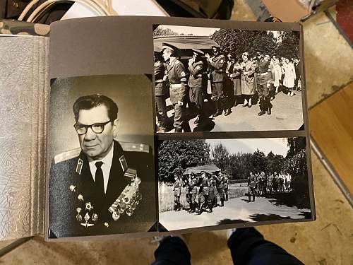 photo album of a Political officer in Soviet Air Force 1930 - 1961