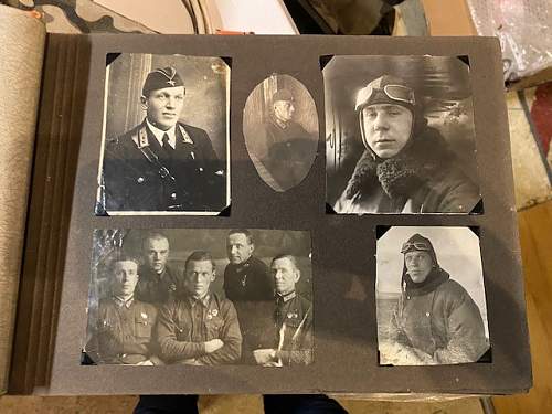 photo album of a Political officer in Soviet Air Force 1930 - 1961