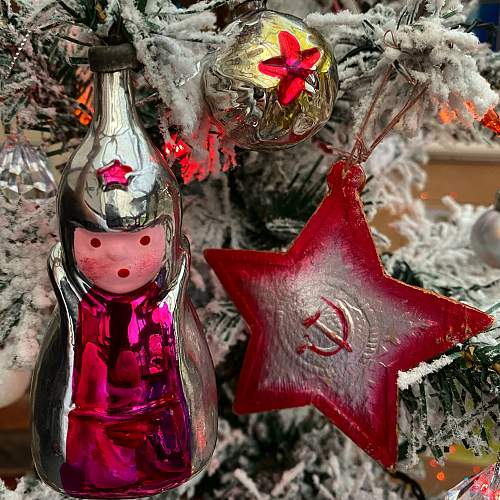 Soviet Vintage Christmas Decorations