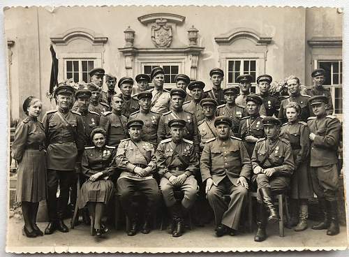 Group of Soviet officers