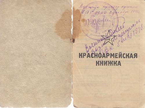 Red Army Soldiers Book, translation help please